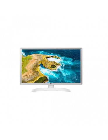 Ecran TV LG 27.5 LED Résolution HD 1366x768 Coloris Blanc 16:9 HDMI USB 2.0 Hau