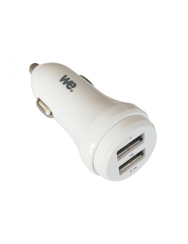 WE Chargeur allume-cigare USB 2.4A format MINI indicateur lumineux