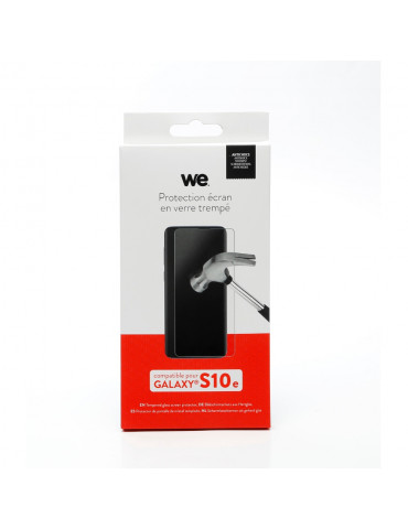 Protection d’écran Galaxy S10e Conception en verre trempé Anti-rayures – Anti-re