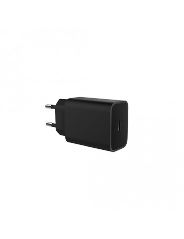 Chargeur secteur 1 Port USB-C : 5V/3A, 9V/2.78A, 12V/2.08A, 25W, Power Delivery,