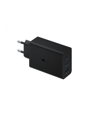 Chargeur pour PC Ultra Rapide TRIO 65W, 2x Ports USB Type C & 1x USB Type A (san