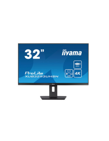 Ecran IIYAMA 31,5 Noir IPS...