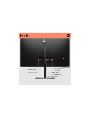 Moniteur HP E32k G5 32'' 4k...