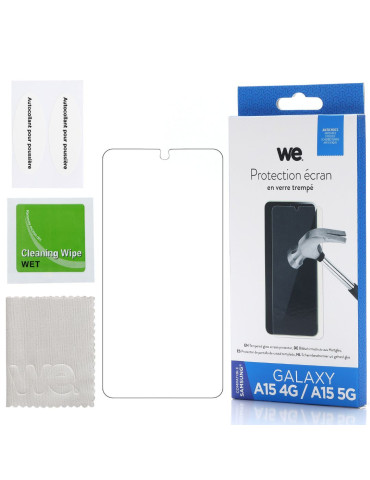 WE verre trempé SAMSUNG A15...