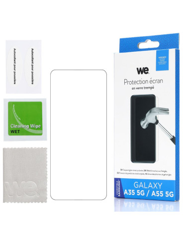 WE verre trempé SAMSUNG A35...