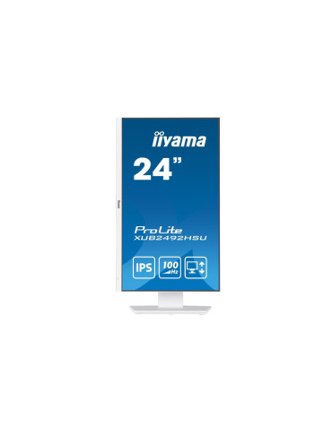 Ecran IIYAMA 24 Blanc IPS...