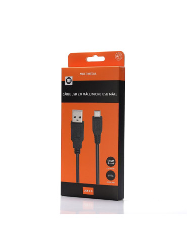 C ble USB 2.0 A m le / B...