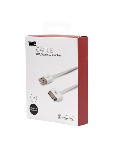 C ble USB Apple 30 pin...