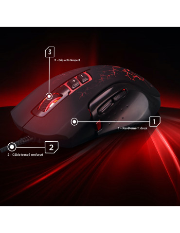 Souris Gamer 3200 DPI / Tir...