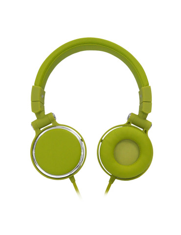 Casque filaire vert avec...