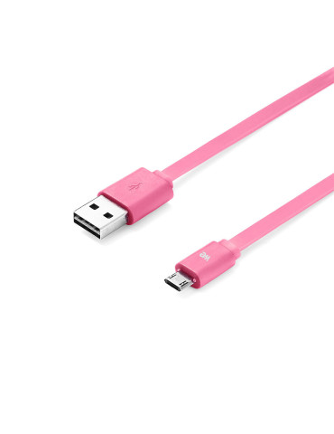 C ble USB/micro USB plat 1m...
