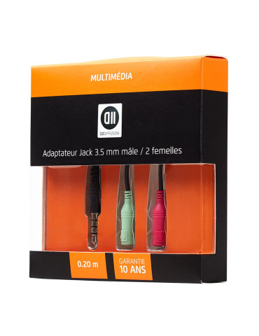 Adaptateur 1JK M/2JK F...