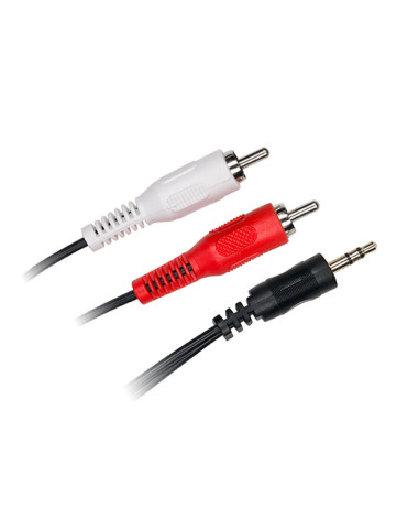 C ble Jack 3,5mm m le/2RCA...
