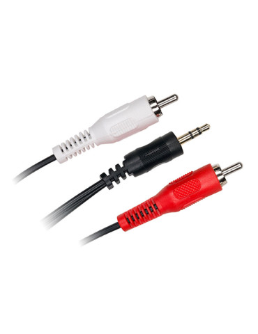 C ble Jack 3,5mm m le/2RCA...