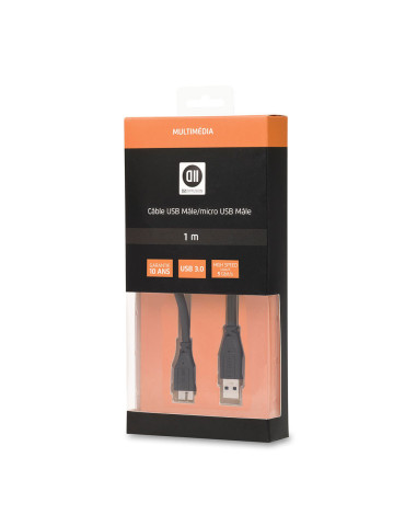 C ble USB 3.0 A m le/micro...