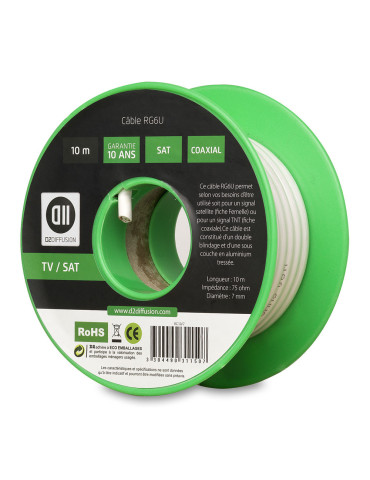 Bobine de c ble Coaxial 10...