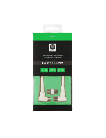 C ble Coaxial m le/femelle...