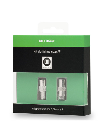 Kit de fiches coax/SAT