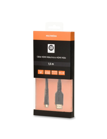 C ble HDMI 1.4 m le/ micro...