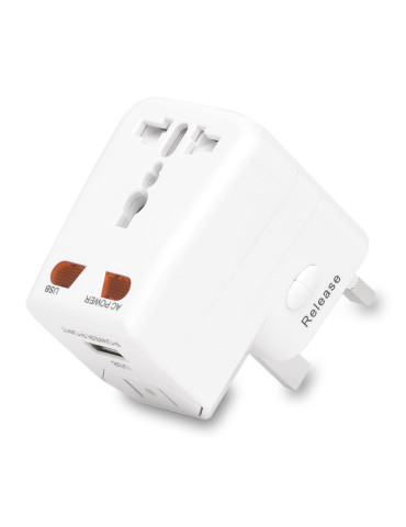 Adaptateur multi pays 1USB...