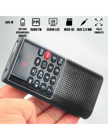 RADIO DE POCHE rechargeable...