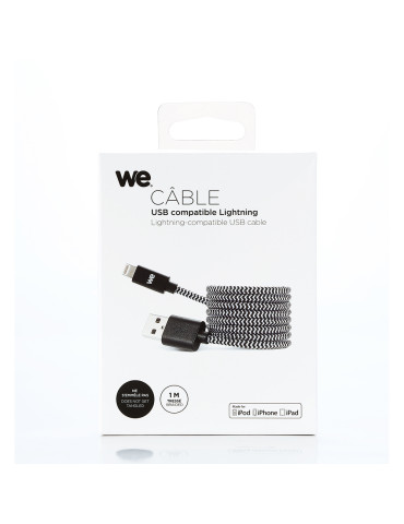 C ble USB-C/Lightning nylon...