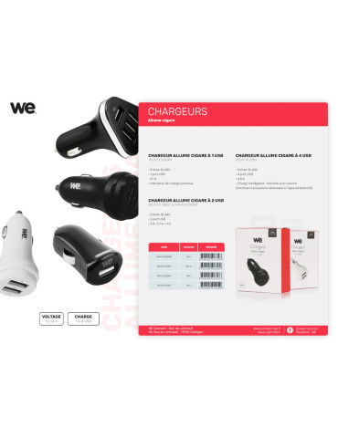 Chargeur allume-cigare 2...