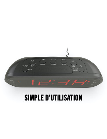 Radio réveil grand...