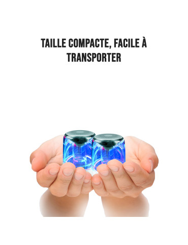 Pack d'enceinte BT 2pcs WE,...